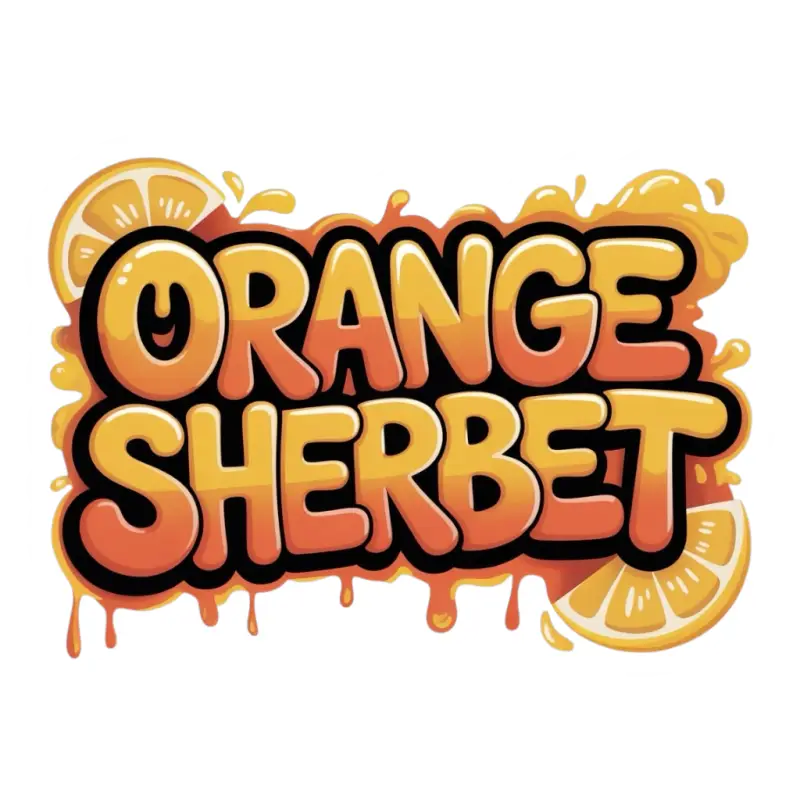 Flores de CBD Orange Sherbet | Aroma Cítrico y Refrescante | Alta Calidad y Legal
