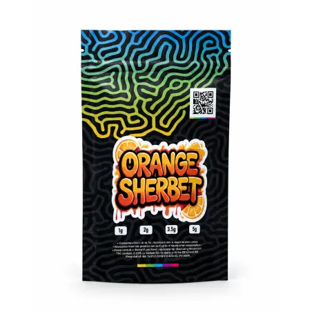 Comprar Flor CBD Orange Sherbet | Legal España | Aroma Cítrico